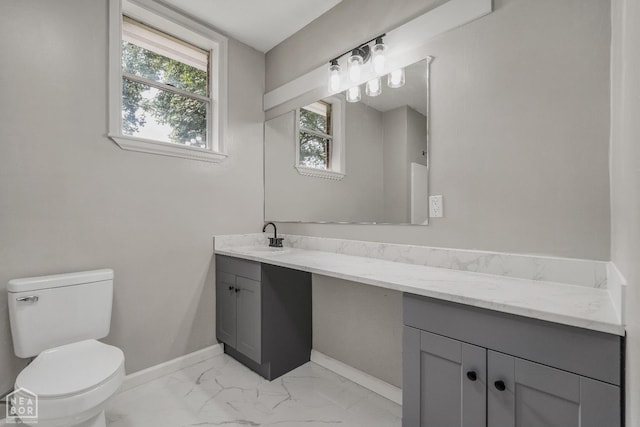 1615 Duncan Rd, Jonesboro, AR 72401 - bathroom featuring vanity and marble finish floors