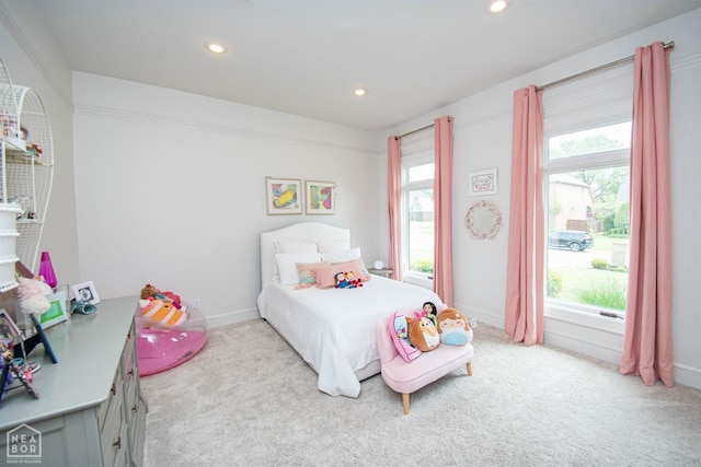 1203 Dove Rd, Jonesboro, AR 72401 - bedroom with recessed lighting, multiple windows, and light colored carpet