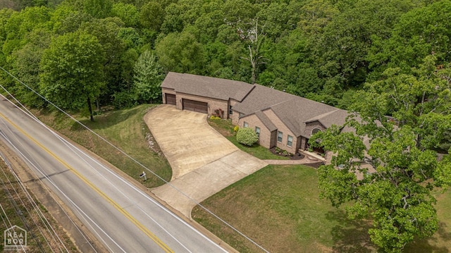 1616 Neely Rd, Jonesboro, AR 72404 - birds eye view of property with a wooded view