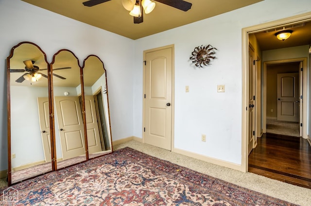 103 Hollis Cv, Bono, AR 72416 - carpeted spare room featuring a ceiling fan and baseboards