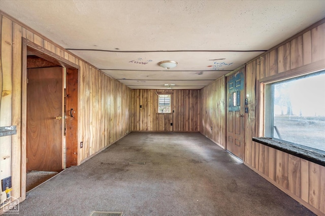 1204 Greene 907 Rd, Paragould, AR 72450 - empty room featuring carpet floors and wooden walls