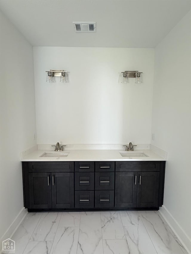 3101 Bear Creek Cv, Jonesboro, AR 72404 - full bathroom with marble finish floors and double vanity