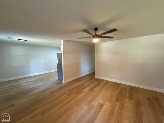 2408 Harper St, Corning, AR 72422 - unfurnished room with ceiling fan and light wood-type flooring