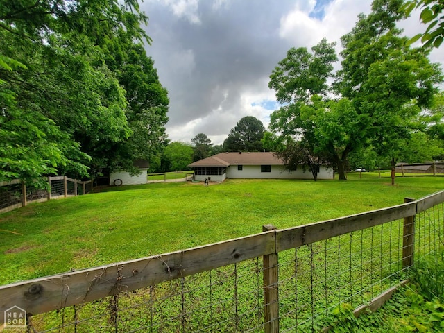 800 Hilltop Dr, Piggott, AR 72454 - view of yard