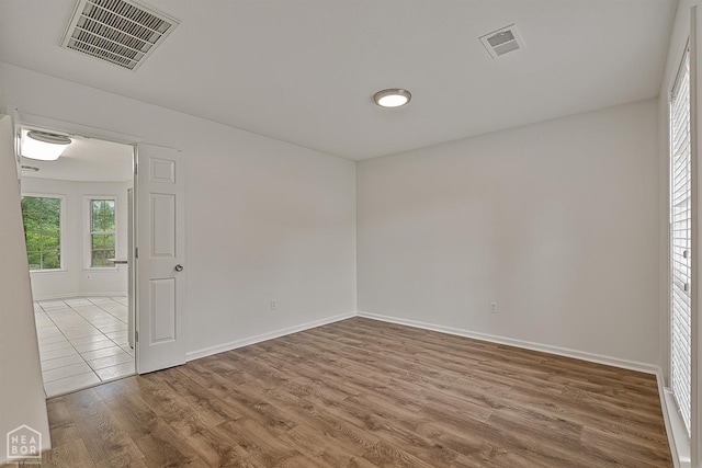 4604 Stillwater, Jonesboro, AR 72404 - unfurnished room featuring wood finished floors and baseboards