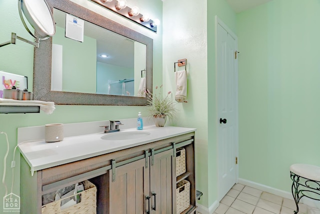 1207 Hunters Run Cv, Jonesboro, AR 72401 - full bath featuring vanity, tile patterned floors, and baseboards