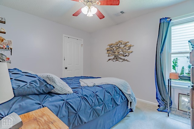 1207 Hunters Run Cv, Jonesboro, AR 72401 - carpeted bedroom featuring ceiling fan and baseboards