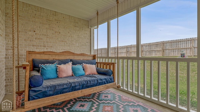 107 Hidden Creek St, Brookland, AR 72417 - view of sunroom / solarium