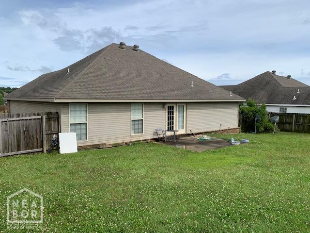 4709 Summit Ridge Dr, Jonesboro, AR 72404 - back of house with a patio area and roof with shingles