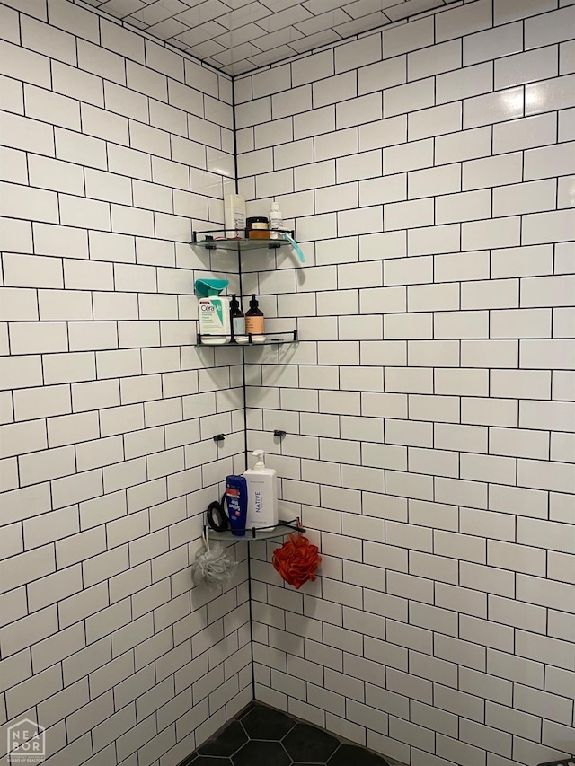 2052 Central Blvd, Bull Shoals, AR 72619 - bathroom featuring tiled shower