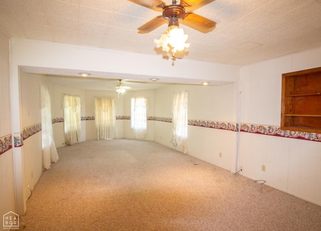 805 James Ln, Trumann, AR 72472 - empty room with carpet floors and ceiling fan