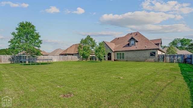 3293 Abigail Ct, Jonesboro, AR 72404 - view of yard with a trampoline