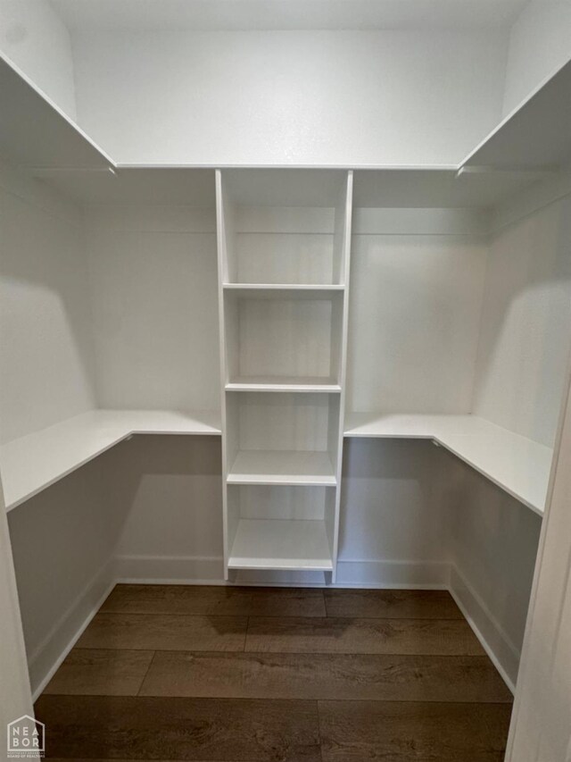 100 Lenford Dr, Bono, AR 72416 - spacious closet with dark wood-style floors