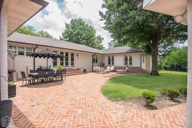 1105 Cardinal Rd, Jonesboro, AR 72401 - view of patio featuring entry steps
