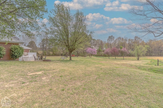view of yard