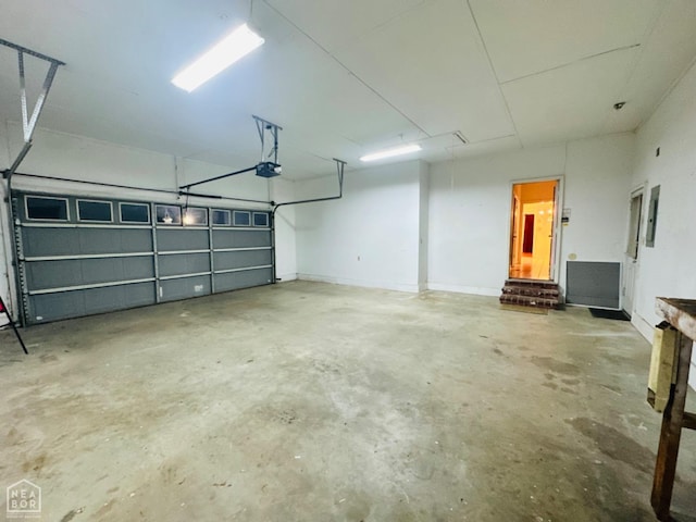2208 John Cir, Newport, AR 72112 - garage with a garage door opener