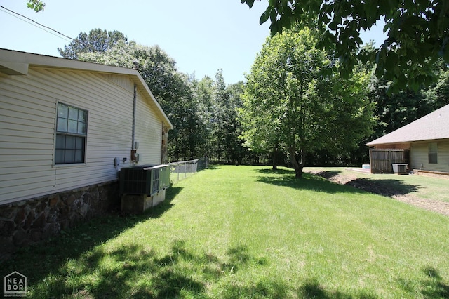 1704 Rector Rd, Paragould, AR 72450 - view of yard with central AC