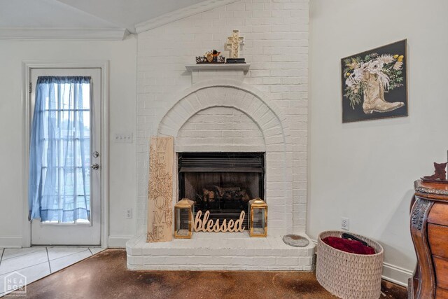 430 County Road 751, Jonesboro, AR 72405 - detailed view of a fireplace, baseboards, and ornamental molding