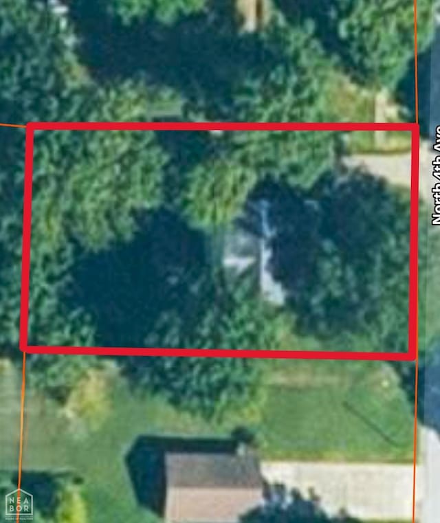 582 N 4th Ave, Piggott, AR 72454 - map / location featuring property boundaries highlighted