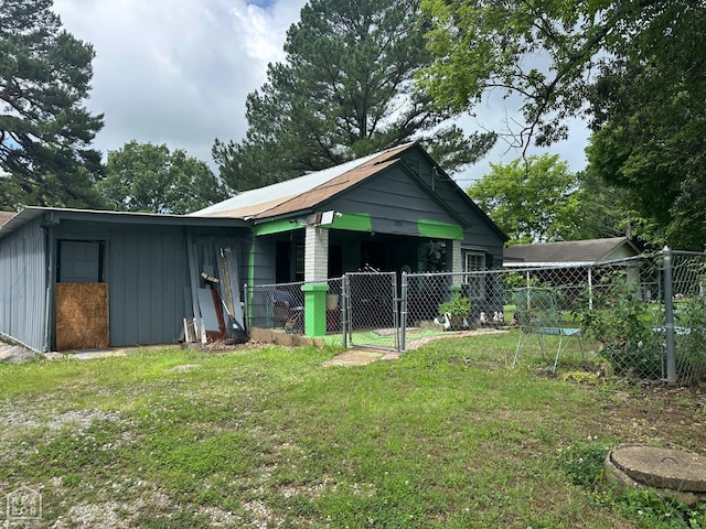 2201 Pyburn Ext, Pocahontas, AR 72455 - rear view of property with a gate