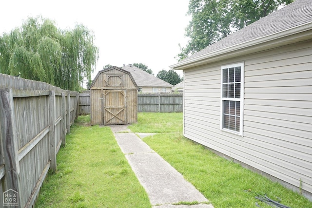1805 Covey Dr, Jonesboro, AR 72404 - fenced backyard with a storage unit