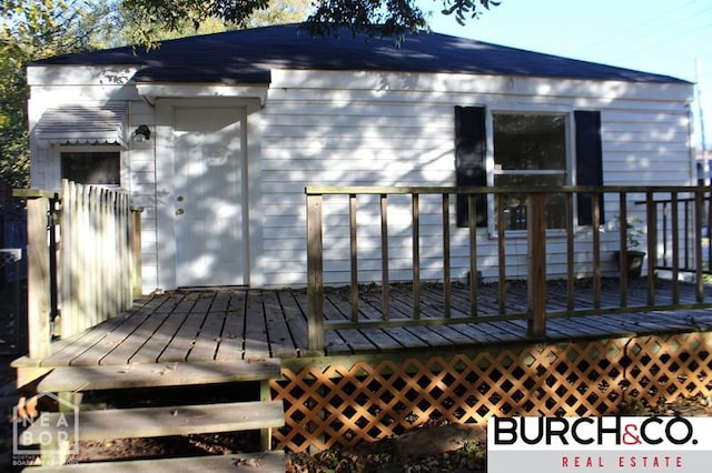 1805 Covey Dr, Jonesboro, AR 72404 - view of wooden deck