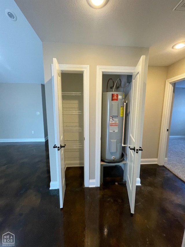 997 Russell Hill Dr, Jonesboro, AR 72404 - utility room featuring visible vents and water heater