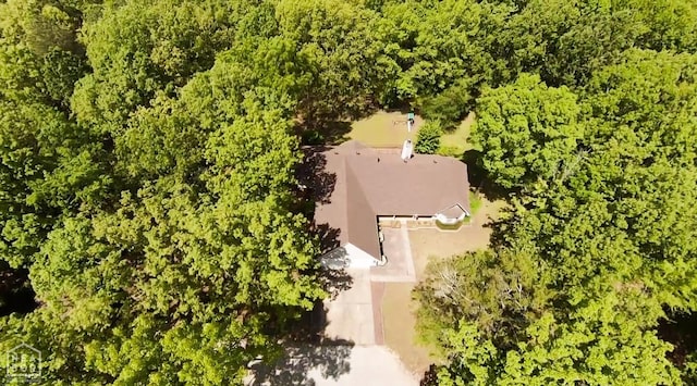 view of subject property