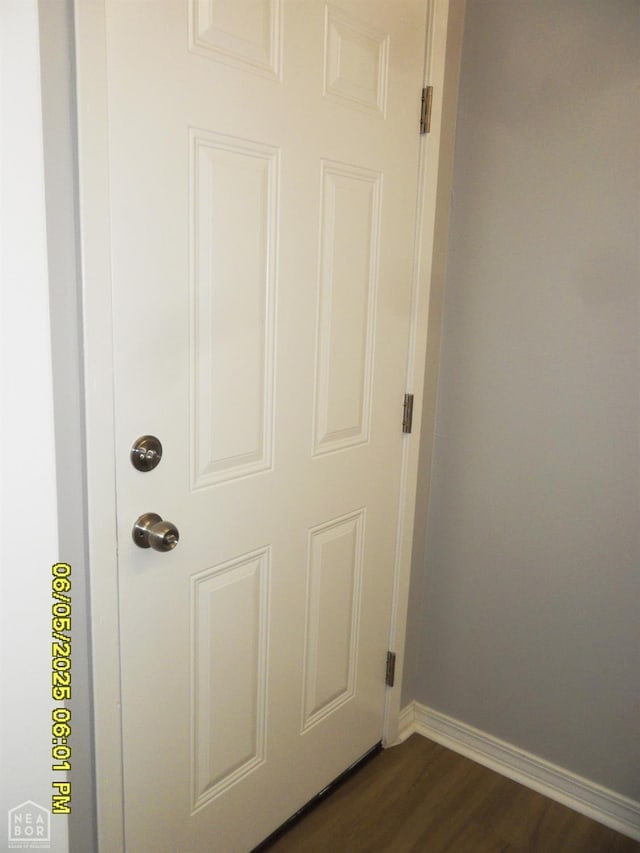 404 Logan St, Newport, AR 72112 - detailed view of wood finished floors and baseboards