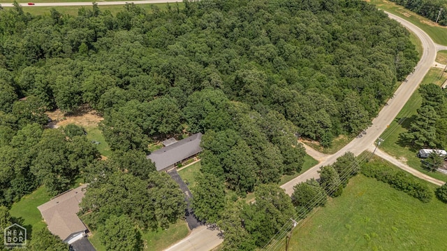 1617 Strawfloor Dr, Jonesboro, AR 72404 - aerial view of property and surrounding area featuring a forest