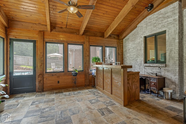 3821 Pebble Beach Dr, Jonesboro, AR 72404 - view of unfurnished sunroom