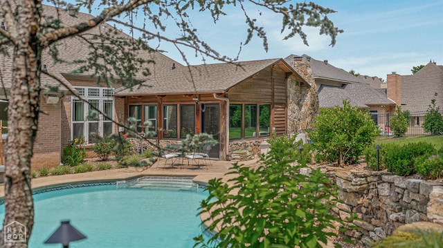 3821 Pebble Beach Dr, Jonesboro, AR 72404 - outdoor pool with a patio area
