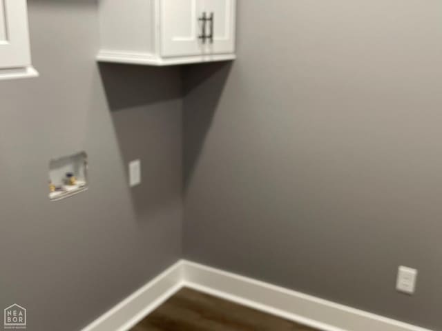 3502 Burdyshaw Dr Drive, Jonesboro, AR 72405 - laundry area featuring hookup for a washing machine and cabinet space