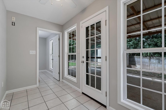 1104 Sandino Dr, Jonesboro, AR 72405 - entryway featuring light tile patterned floors and baseboards
