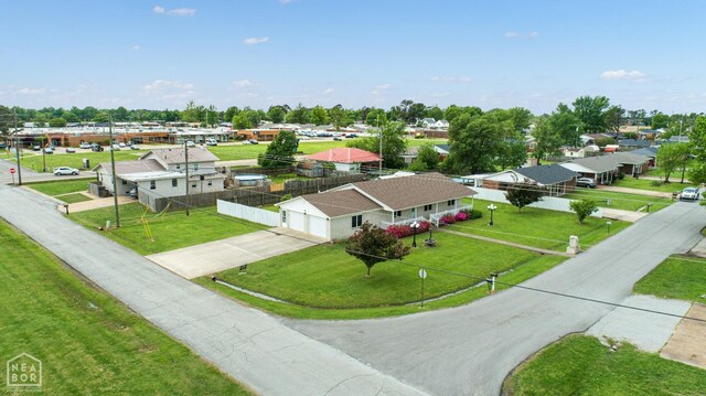 1303 Magnolia Ave, Walnut Ridge, AR 72476 - drone / aerial view with a residential view