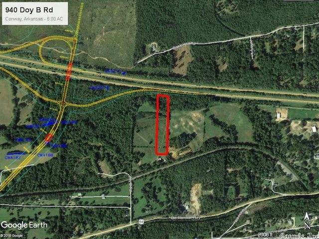 940 Doy B Rd, Conway AR, 72032 land for sale