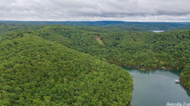 69 Jackson Rdg, Eureka Springs, AR 72631 - aerial view with a water view