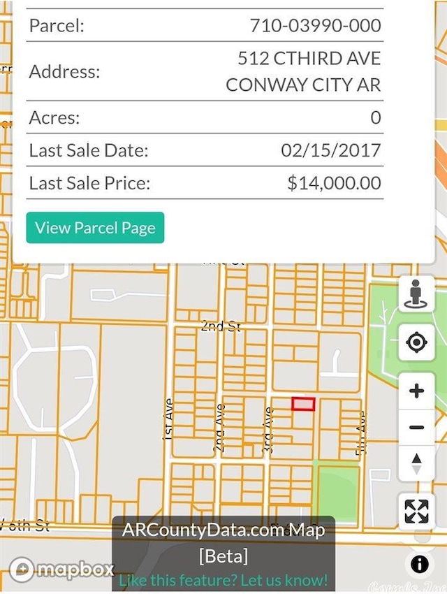 00 Third Ave, Conway AR, 72032 land for sale
