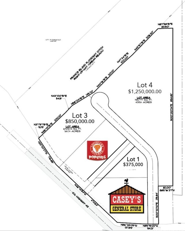 2001 W Kingshighway Lots 1, 3 & 4, Paragould AR, 72450 land for sale