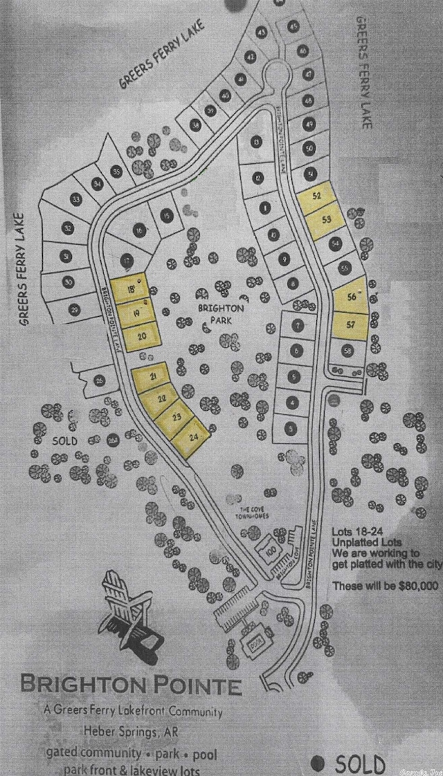 Listing photo 2 for LOT53 Brighton Pointe, Heber Springs AR 72543