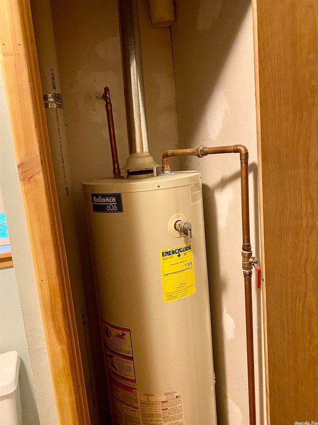 utilities with gas water heater