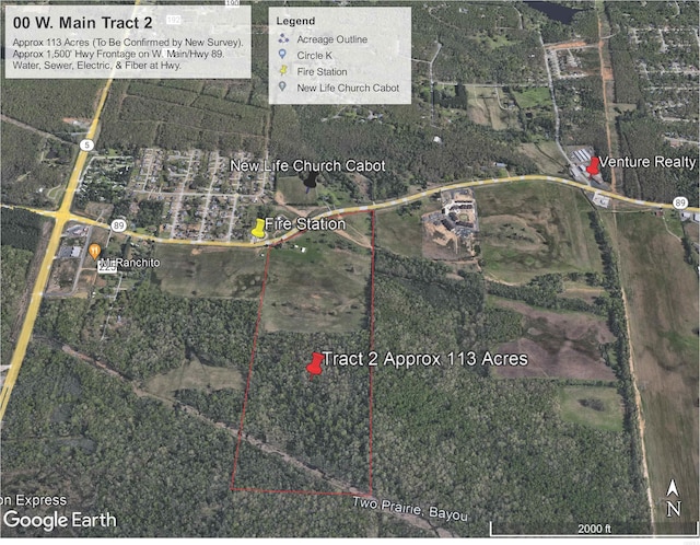 00 W Main St, Cabot AR, 72023 land for sale