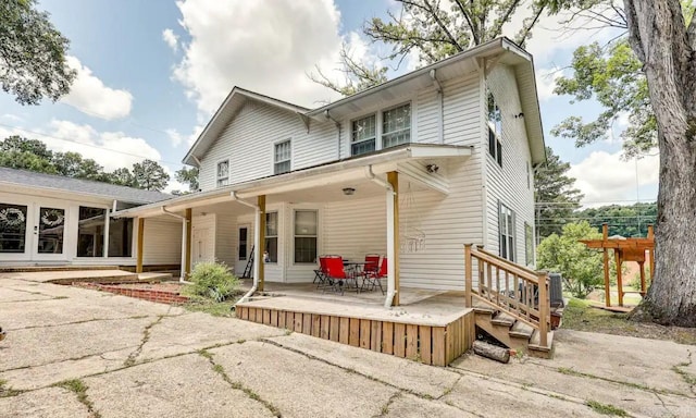 view of rear view of house