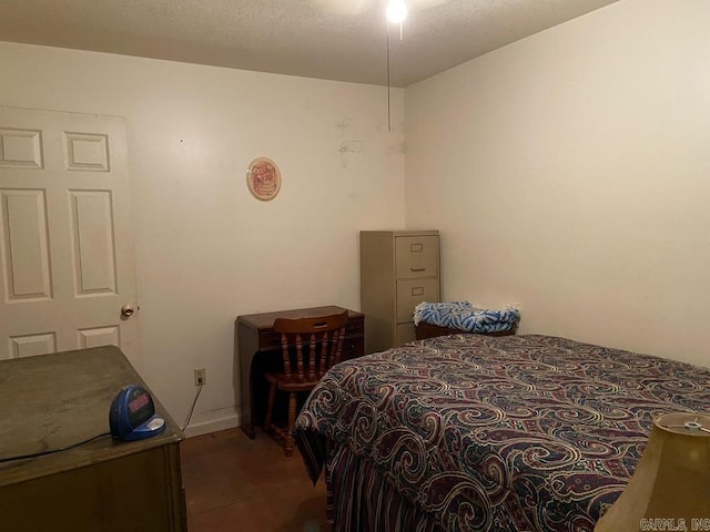 view of tiled bedroom