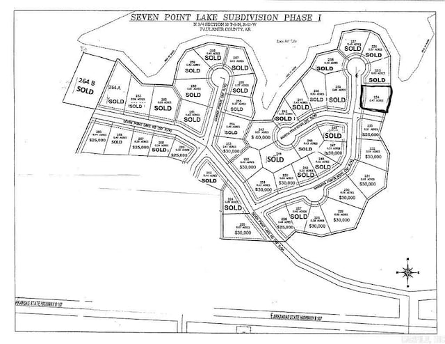 20 Barbara Point Rd, Vilonia AR, 72173 land for sale