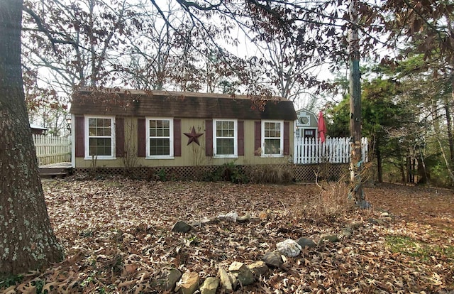 view of side of home