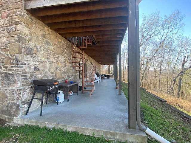 view of patio