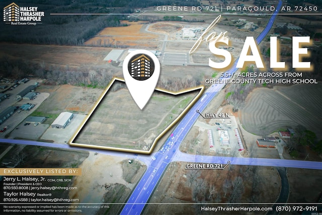 Greene 721 Rd, Paragould AR, 72450 land for sale