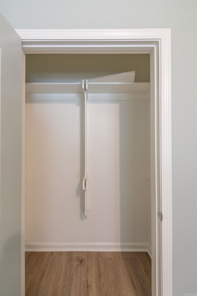 view of closet