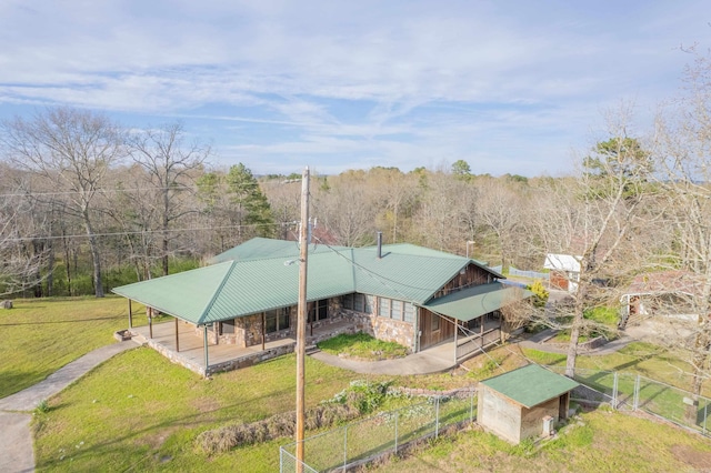 view of birds eye view of property